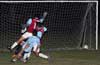 Esteban Uchupaille of Bateman Painting scoring on the 75 Main goal as everyone was late in stopping it