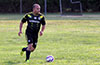 Wilber Hernandez of Hampton FC on the attack