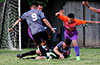 Action in front of the FC Tuxpan goal