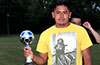 Wilber Flores of FC Tuxpan the spring 2017 'Golden Boot' winner with a total of 14 goals