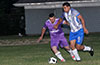 Naldo Yanez of FC Tuxpan(rear) holding off Gehider Garcia of Hampton FC