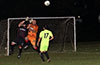 Charles Escalante of Maidstone(left) and Enrique Pichardo of FC Tuxpan going for the ball