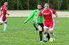Jose Almonsa of Hampton FC(rear) trying to steal the ball from Alex George of Tortorella Pools