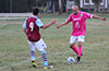 Alfredo Negrete of FC Tuxpan(right) trying to get by Luis Correa of Maidstone