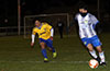 Maicol Parra of Hampton(right) trying to get by Faustino Meza of FC Tuxpan