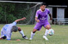 Jose Gutierrez of FC Tuxpan(right) stole the ball from Fabian Arias of Hampton FC