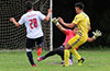 Action in front of the FC Tuxpan goal
