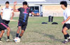 Which FC Taxpan player will get the ball