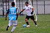 Christian Loja of Liga de Gulag saving another shot