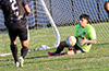 Maicol Parra of Maidstone Market making a save