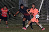 A shot taken against the Liga de Gulag goal