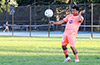 Alberto Carreto of FC Tuxpan doing a chest trap