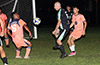 Action in front of the FC Tuxpan goal