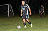 Gehider Garcia of Maidstone Market on the attack