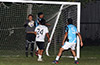 Suchos United goalie, Aldo Zhagui making another save