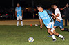 Donald Martinez of Napoli on the attack